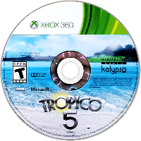 Tropico 5 PAL Xbox 360 PAL box art